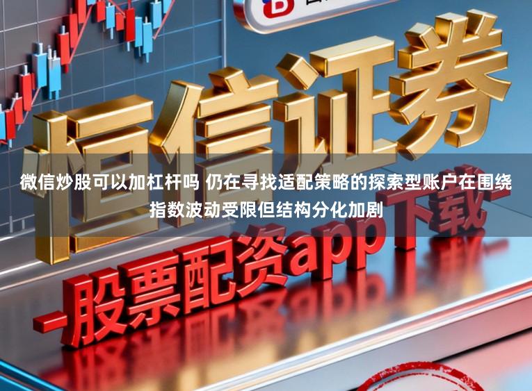 微信炒股可以加杠杆吗 仍在寻找适配策略的探索型账户在围绕指数波动受限但结构分化加剧